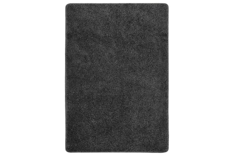 shaggy gulvtæppe 120x170 cm skridsikker mørkegrå - Grå - Ryatæpper