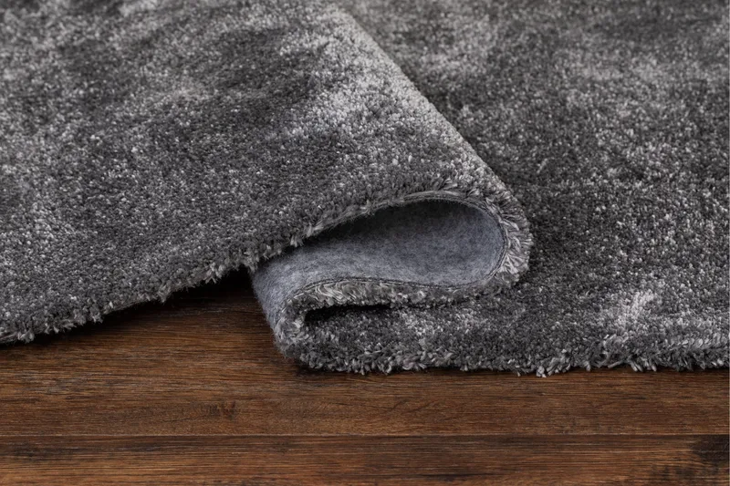 Sheraton Ryatæppe Rektangulær 60x115 cm - Grafit - Tekstiler - Tæpper - Moderne tæppe - Ryatæpper