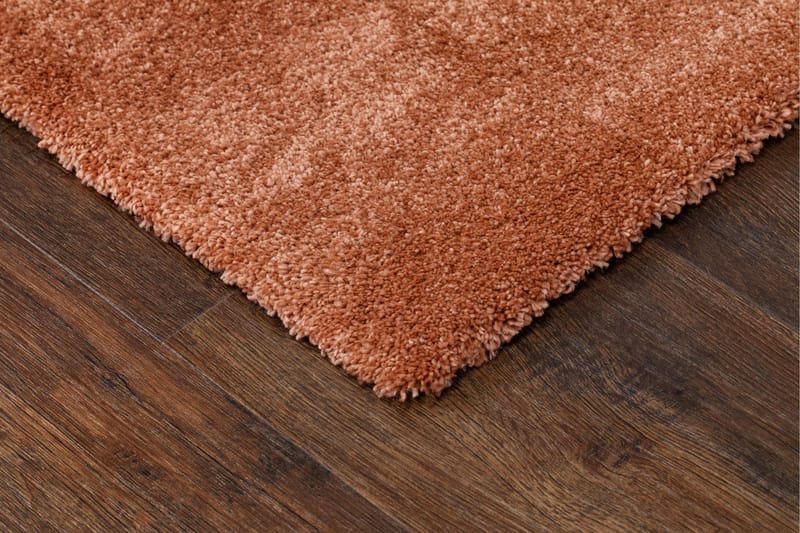 Sheraton Ryatæppe Rektangulær 60x115 cm - Terracotta - Tekstiler - Tæpper - Moderne tæppe - Ryatæpper