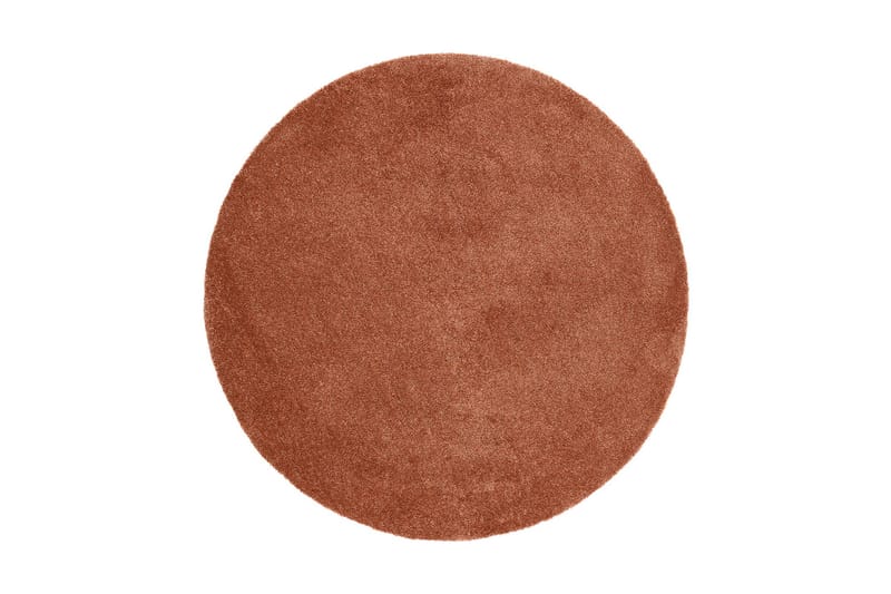 Sheraton Ryatæppe Rund 80 cm - Terracotta - Ryatæpper