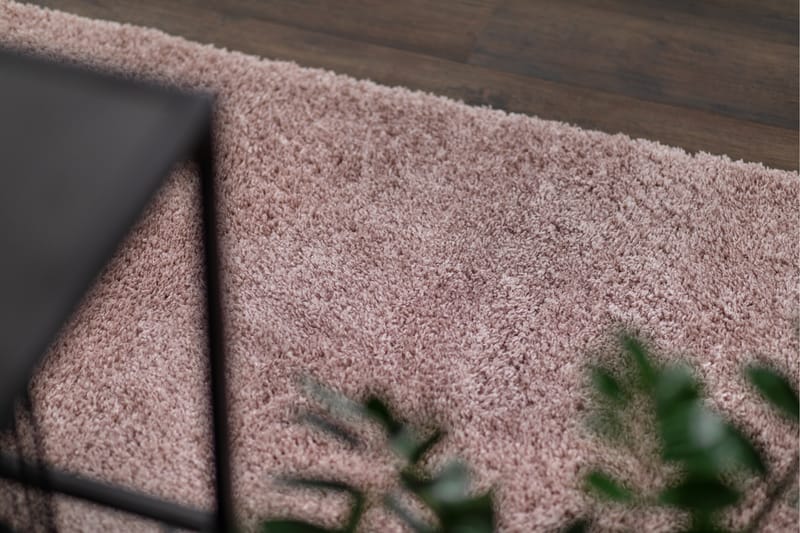 Teddington Ryatæppe 160x230 cm Dusty Pink - Lyserød - Ryatæpper