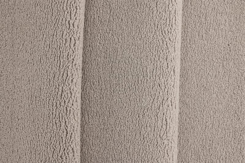 Teddy Tæppe 230x160 cm - Beige - Tekstiler - Tæpper - Moderne tæppe - Ryatæpper
