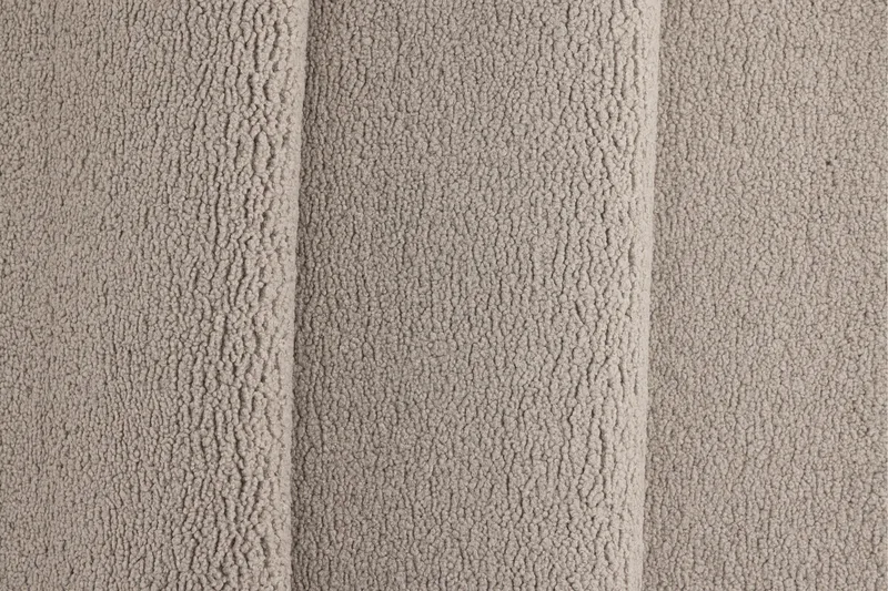 Teddy Tæppe 290x200 cm - Beige - Tekstiler - Tæpper - Moderne tæppe - Ryatæpper