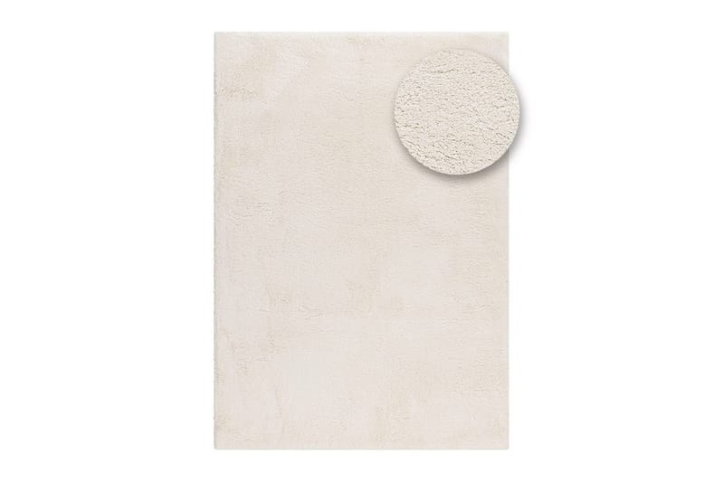 Ryetæppe Royal Deluxe - 140x200 cm, Creme - Tekstiler - Tæpper - Moderne tæppe - Ryatæpper