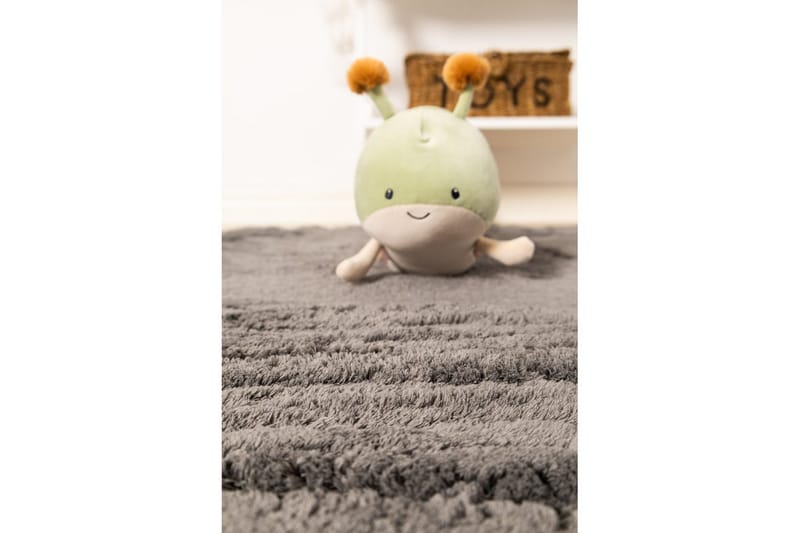 Ryetæppe Royal Deluxe - 140x200 cm, Grå - Tekstiler - Tæpper - Moderne tæppe - Ryatæpper