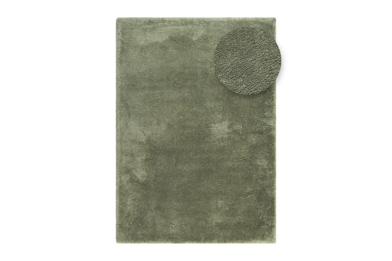 Ryetæppe Royal Deluxe - 140x200 cm, Green - Tekstiler - Tæpper - Moderne tæppe - Ryatæpper