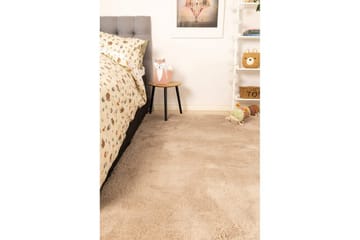 Ryetæppe Royal Deluxe - 140x200 cm, Linned - Tekstiler - Tæpper - Moderne tæppe - Ryatæpper