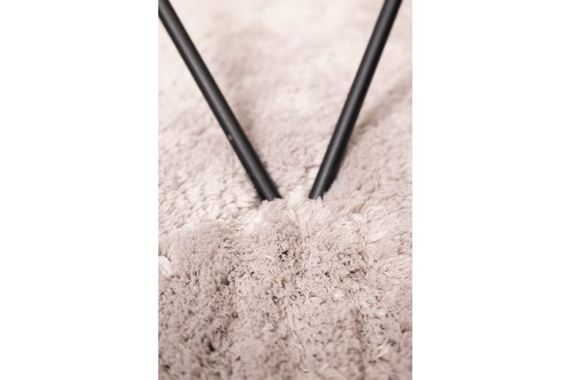 Ryetæppe Royal Deluxe - 140x200 cm, Sølv - Tekstiler - Tæpper - Moderne tæppe - Ryatæpper