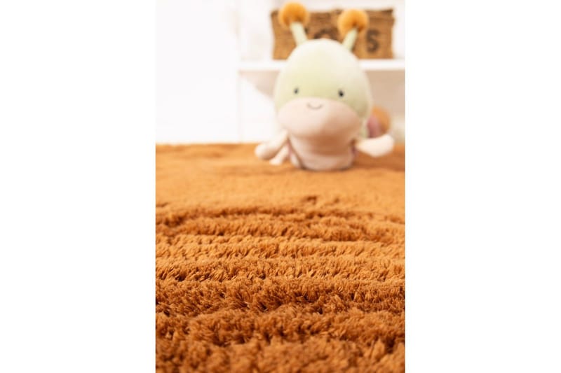 Ryetæppe Royal Deluxe - 140x200 cm, Terracotta - Tekstiler - Tæpper - Moderne tæppe - Ryatæpper