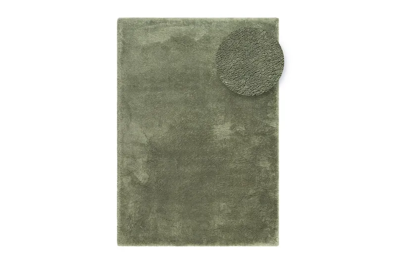 Ryetæppe Royal Deluxe - 160x230 cm, Green - Tekstiler - Tæpper - Moderne tæppe - Ryatæpper