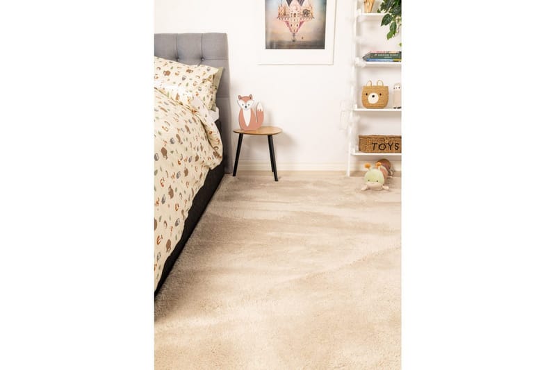 Ryetæppe Royal Deluxe - 160x230 cm, Greige - Tekstiler - Tæpper - Moderne tæppe - Ryatæpper