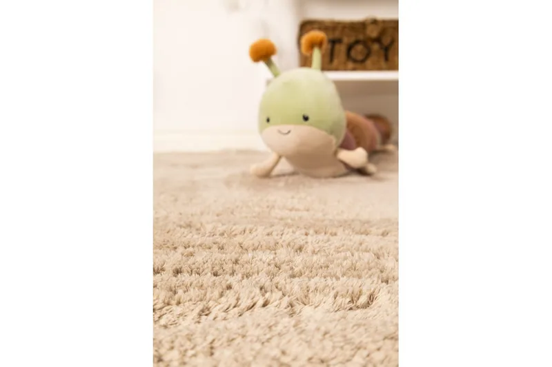 Ryetæppe Royal Deluxe - 160x230 cm, Greige - Tekstiler - Tæpper - Moderne tæppe - Ryatæpper