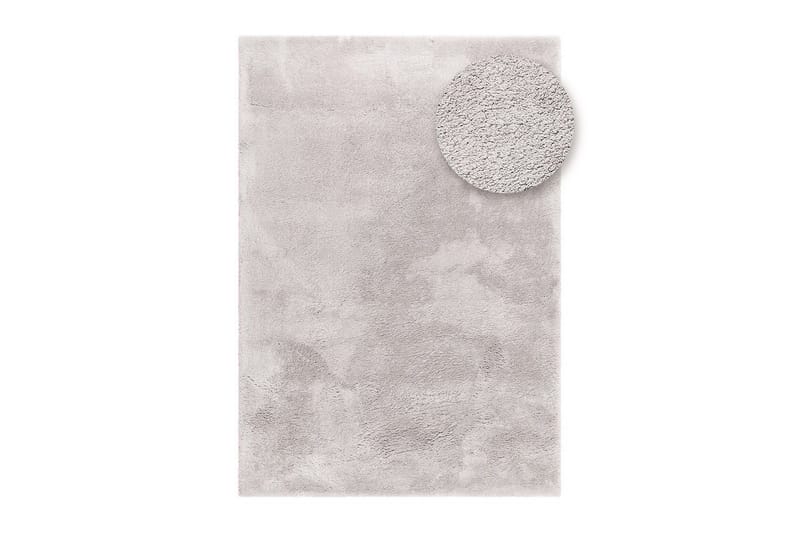 Ryetæppe Royal Deluxe - 160x230 cm, Sølv - Tekstiler - Tæpper - Moderne tæppe - Ryatæpper