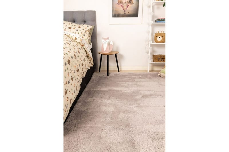 Ryetæppe Royal Deluxe - 160x230 cm, Sølv - Tekstiler - Tæpper - Moderne tæppe - Ryatæpper