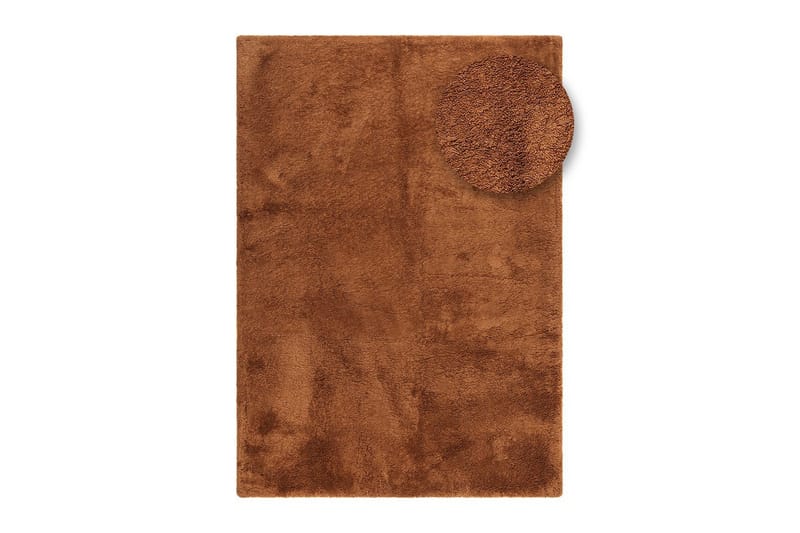 Ryetæppe Royal Deluxe - 160x230 cm, Terracotta - Tekstiler - Tæpper - Moderne tæppe - Ryatæpper