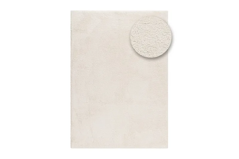 Ryetæppe Royal Deluxe - 200x290 cm, Creme - Tekstiler - Tæpper - Moderne tæppe - Ryatæpper