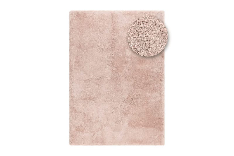 Ryetæppe Royal Deluxe - 200x290 cm, Dusty Pink - Tekstiler - Tæpper - Moderne tæppe - Ryatæpper