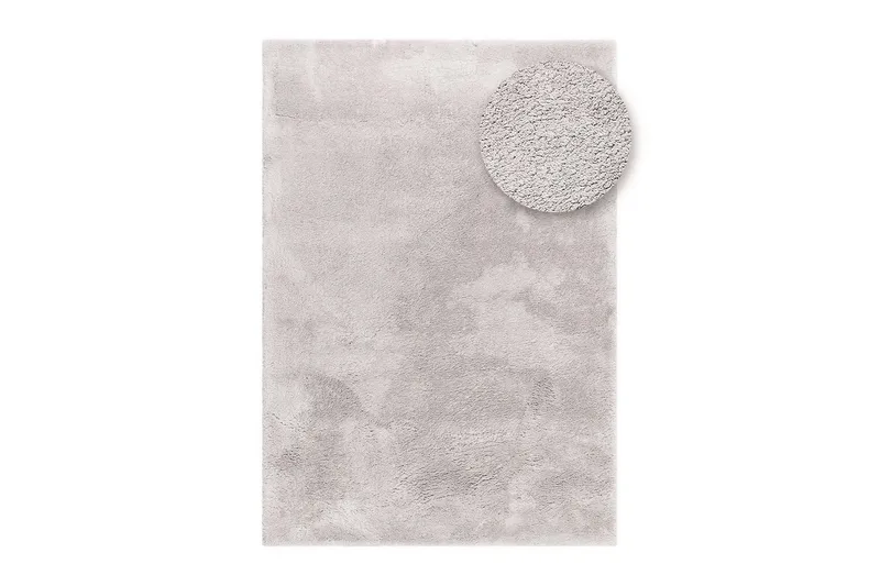 Ryetæppe Royal Deluxe - 200x290 cm, Sølv - Tekstiler - Tæpper - Moderne tæppe - Ryatæpper