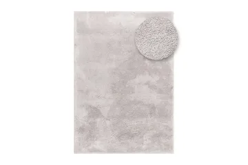 Ryetæppe Royal Deluxe - 200x290 cm, Sølv - Tekstiler - Tæpper - Moderne tæppe - Ryatæpper