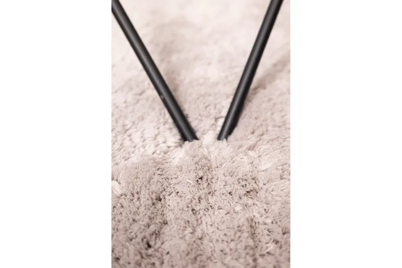 Ryetæppe Royal Deluxe - 200x290 cm, Sølv - Tekstiler - Tæpper - Moderne tæppe - Ryatæpper