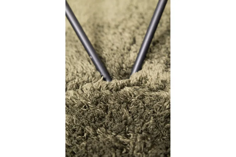 Ryetæppe Royal Deluxe - 80x180 cm, Emerald Green - Tekstiler - Tæpper - Moderne tæppe - Ryatæpper