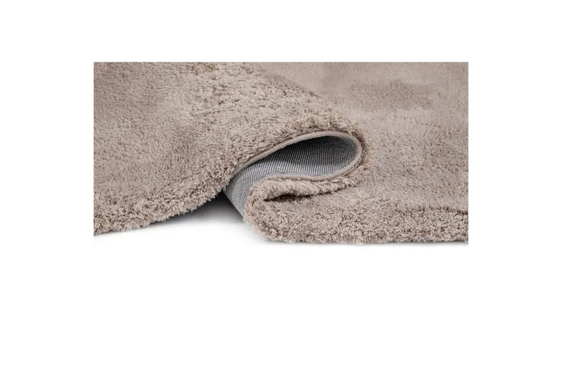 Ryetæppe Royal Deluxe Rund - 120x120 cm, Linned - Tekstiler - Tæpper - Moderne tæppe - Ryatæpper