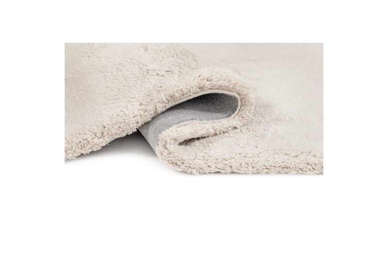 Ryetæppe Royal Deluxe Rund - 120x120 cm, Natur - Tekstiler - Tæpper - Moderne tæppe - Ryatæpper