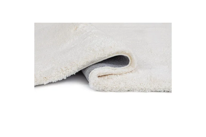 Ryetæppe Royal Deluxe Rund - 160x160 cm, Creme - Tekstiler - Tæpper - Moderne tæppe - Ryatæpper