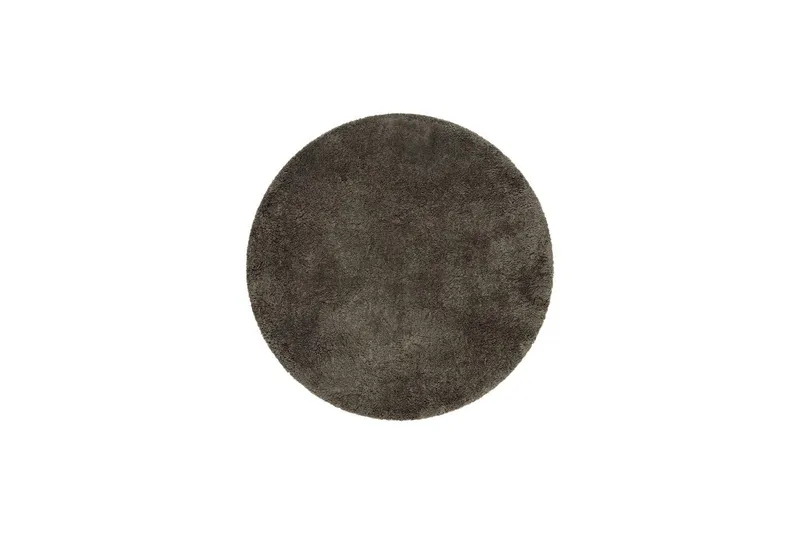 Ryetæppe Royal Deluxe Rund - 160x160 cm, Emerald Green - Tekstiler - Tæpper - Moderne tæppe - Ryatæpper