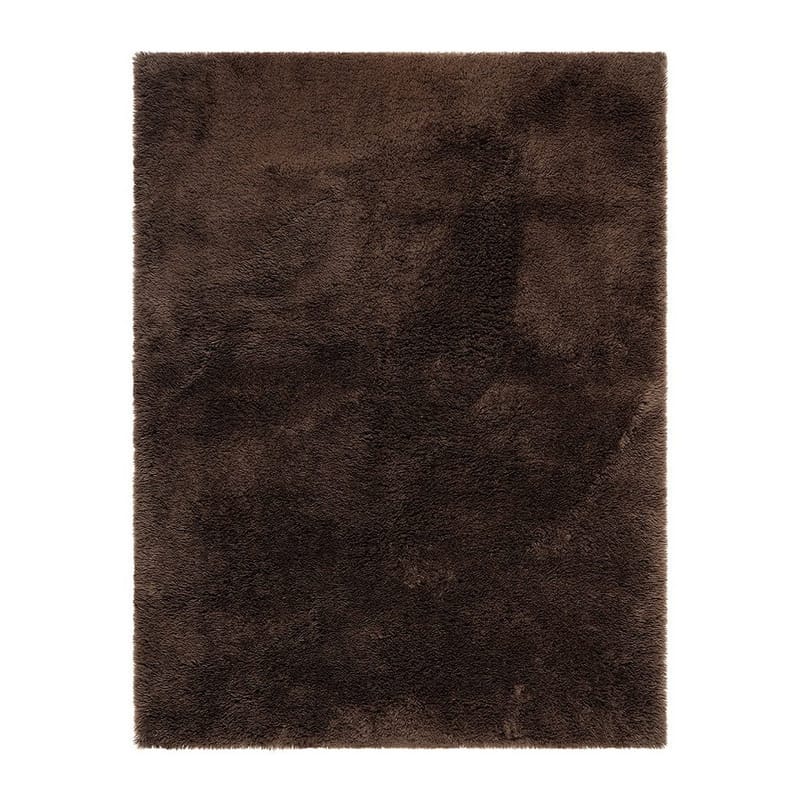 Ryetæppe Teddybear - 160x230 cm, Chokolade - Tekstiler - Tæpper - Moderne tæppe - Ryatæpper