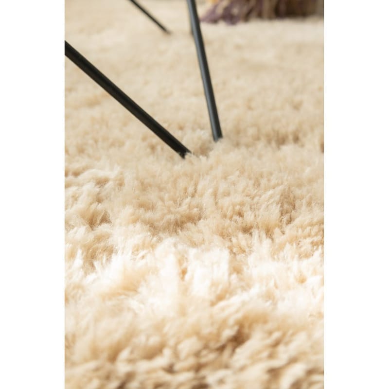 Ryetæppe Teddybear - 160x230 cm, Natur - Tekstiler - Tæpper - Moderne tæppe - Ryatæpper