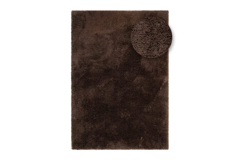 Ryetæppe Teddybear - 200x290 cm, Chokolade - Tekstiler - Tæpper - Moderne tæppe - Ryatæpper