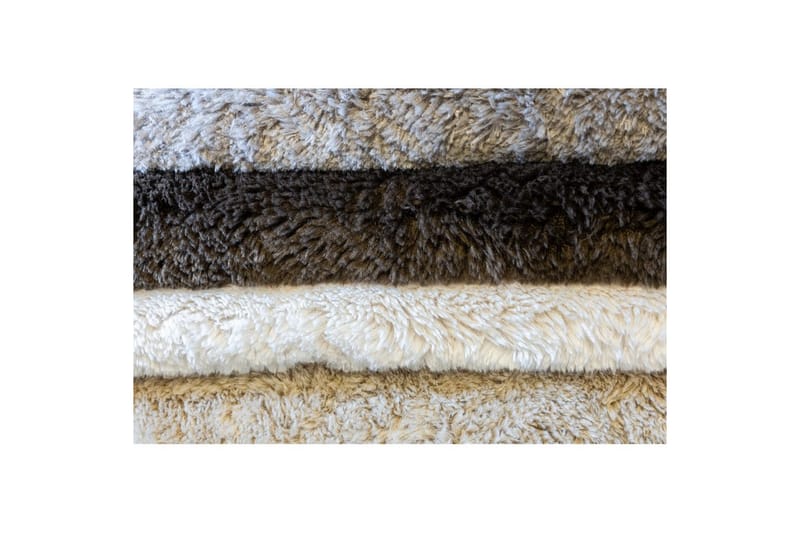 Ryetæppe Teddybear - 200x290 cm, Creme - Tekstiler - Tæpper - Moderne tæppe - Ryatæpper
