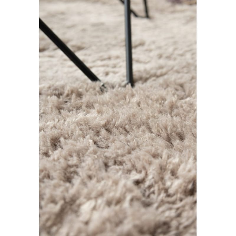 Ryetæppe Teddybear - 200x290 cm, Greige - Tekstiler - Tæpper - Moderne tæppe - Ryatæpper