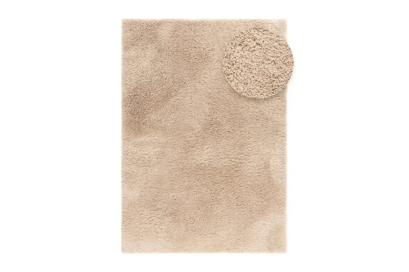 Ryetæppe Teddybear - 200x290 cm, Natur - Tekstiler - Tæpper - Moderne tæppe - Ryatæpper