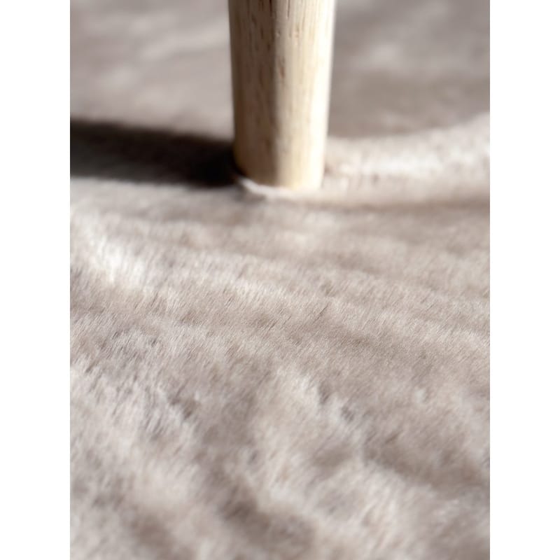 Ryggtæppe Heaven - 60x120 cm, Taupe - Tekstiler - Tæpper - Moderne tæppe - Ryatæpper