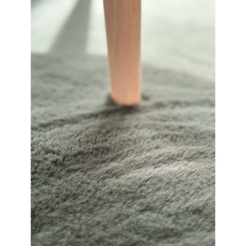 Ryggtæppe Heaven Rund - 80x80 cm, Grøn - Tekstiler - Tæpper - Moderne tæppe - Ryatæpper