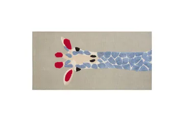Sakubo Bomuldstæppe 80x150 cm - Grå - Tekstiler - Børnetekstiler - Børnetæpper