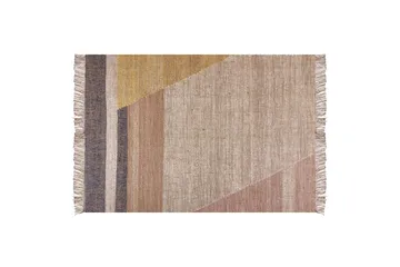Samlar Jutetæppe 140x200 cm - Brun - Tekstiler - Tæpper - Moderne tæppe - Sisaltæpper