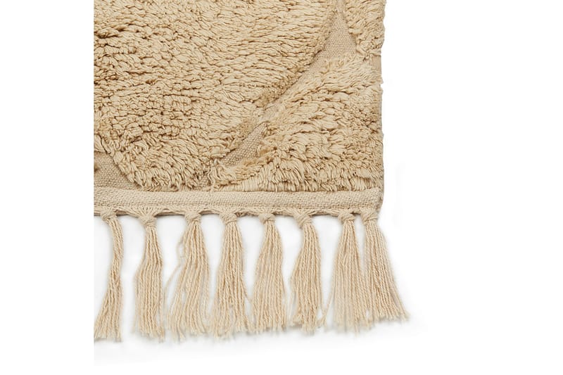 Sanliurfa Ryetæppe 80x150 cm - Beige - Tekstiler - Tæpper - Moderne tæppe - Ryatæpper