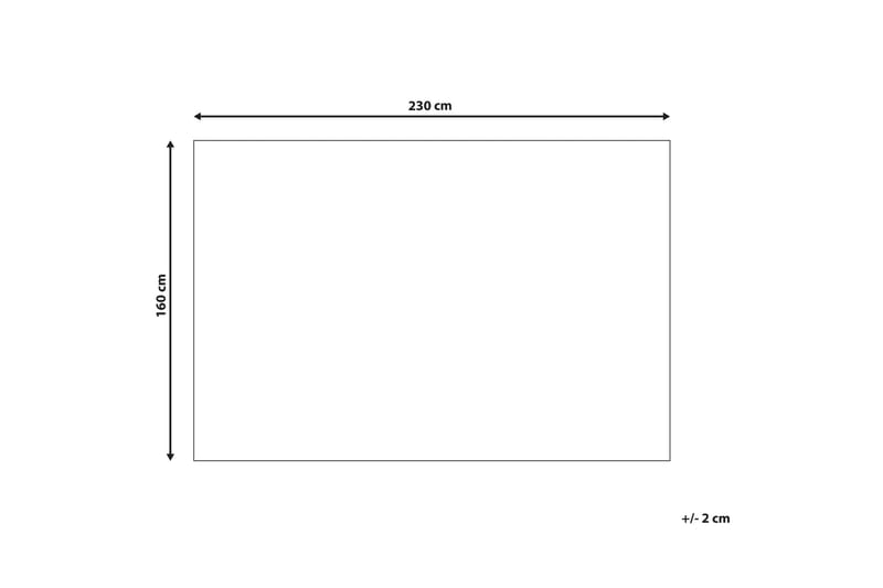 Sarilar Ryetæppe 160x230 cm - Rød - Tekstiler - Tæpper - Moderne tæppe - Ryatæpper