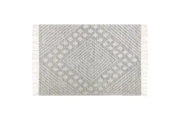 Savur Uldtæppe 160x230 cm - Sort/hvid - Tekstiler - Tæpper - Moderne tæppe - Uldtæppe