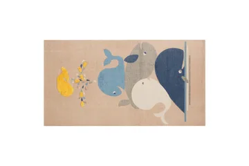 Seai Bomuldstæppe 80x150 cm - Beige - Tekstiler - Børnetekstiler - Børnetæpper