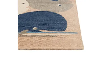 Seai Bomuldstæppe 80x150 cm - Beige - Tekstiler - Børnetekstiler - Børnetæpper