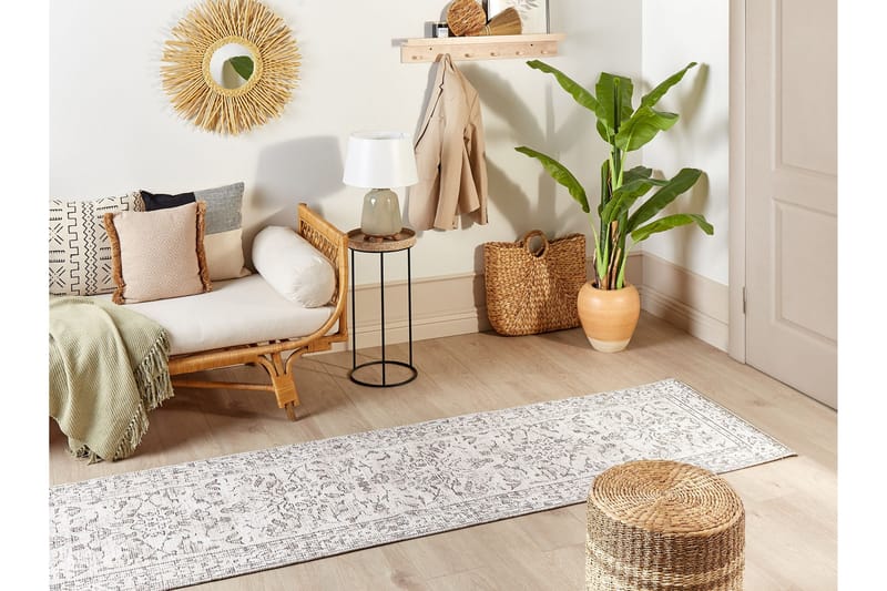 Sellik Gangmatte 80x300 cm - Beige - Tekstiler - Tæpper - Moderne tæppe - Gangmåtter