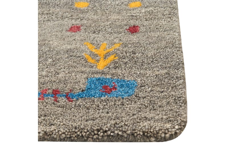 Seymen Ryetæppe 160x230 cm - Grå - Tekstiler - Tæpper - Moderne tæppe - Ryatæpper