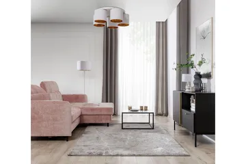Siggi Tæppe Rektangulært 220x160 cm - Grå - Tekstiler - Tæpper - Moderne tæppe - Ryatæpper