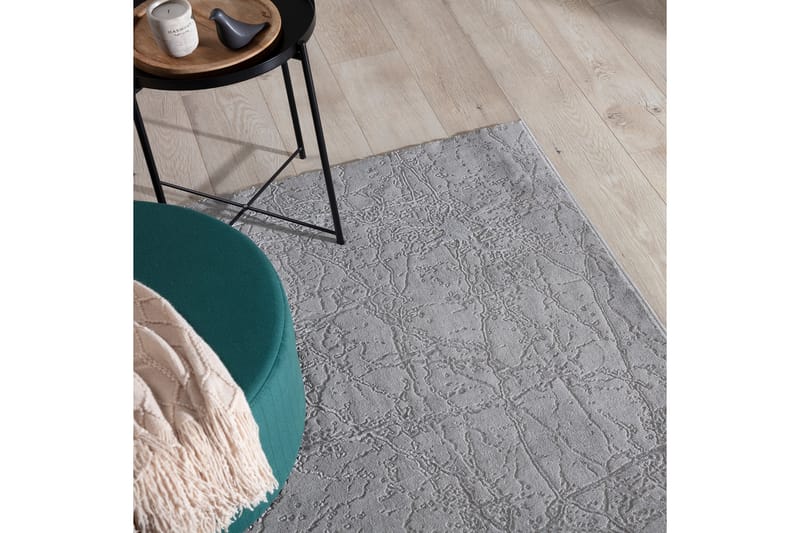 Siggi Tæppe Rektangulært 220x160 cm - Grå - Tekstiler - Tæpper - Moderne tæppe - Ryatæpper