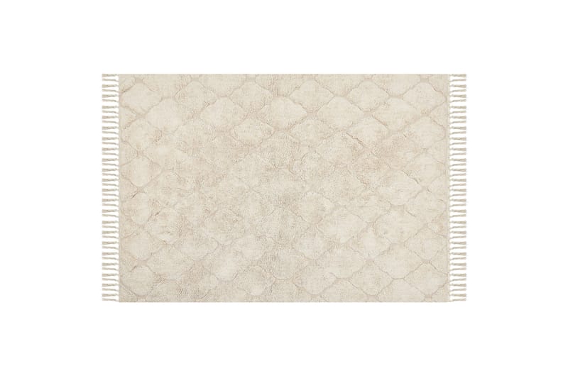 Silchar Bomuldstæppe 140x200 cm, Beige