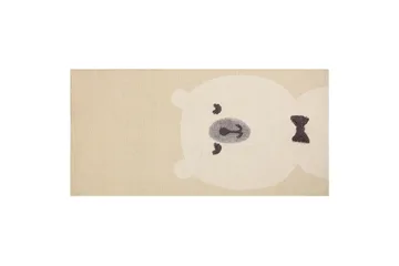Simau Bomuldstæppe 80x150 cm - Beige - Tekstiler - Børnetekstiler - Børnetæpper